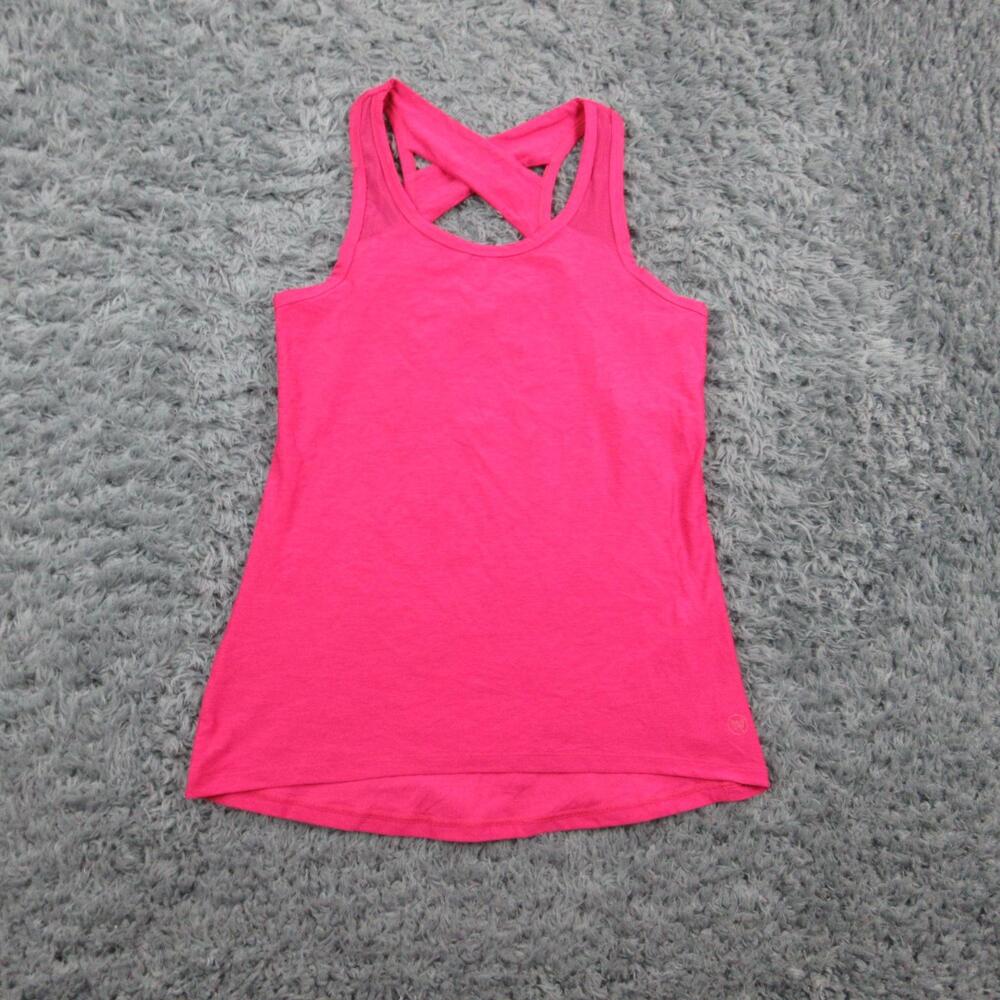 We Wander Shirt Womens XS Pink WeFlex Racerback Tank Top Athletic Workout NWT